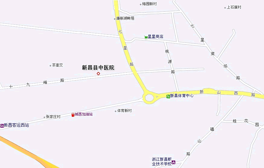 新昌县中医院 联系方式                 地址: 新昌县七星街道十九峰